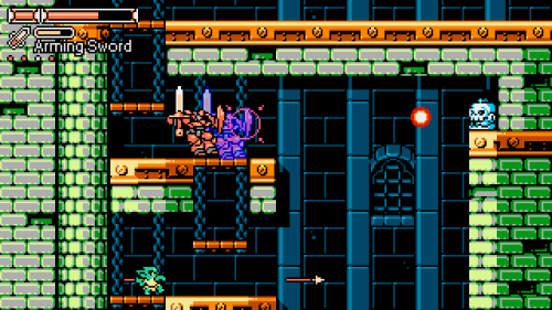 Panzer Paladin, is an upcoming action platformer in which you control a small pilot that controls a 