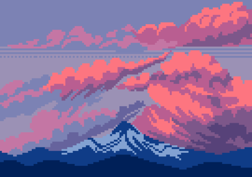 Very quick Mt Hood study, about 40 mins, 11 colors.Check out my: patreon / shop / buy me a kofi