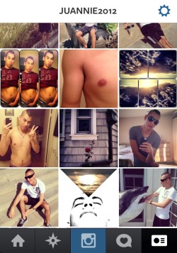 Check it out and follow. Almost 1500 pics. Weirdness and Random pics. Hehe Instagram @juannie2012