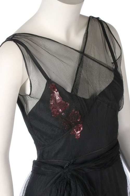  Boué Soeurs evening dress, late 1930′sFrom Kerry Taylor Auctions