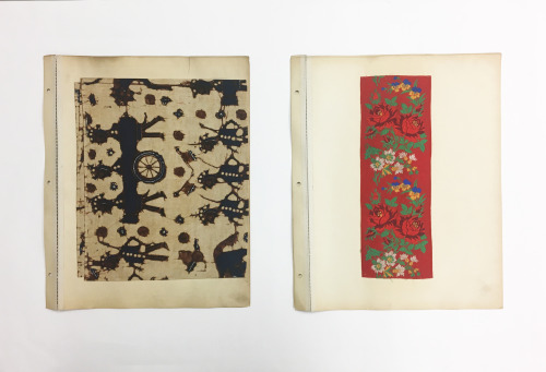 In honor of New York Textile Month we are posting about a unique textile sample book in the Brooklyn