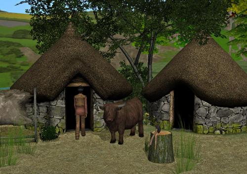 hodgekiss:Dawn of Man Huts, Houses and Tents!Let me keep this short - here are 7 new tent meshes and