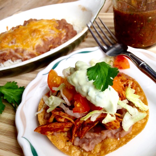 Homemade Mexican Food  I love to make serious Mexican food from scratch. I live and work i