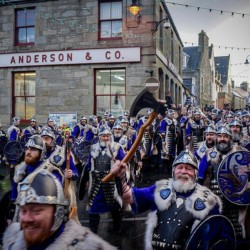 instagram:  Up Helly Aa: Scotland’s Fire Festival  Want to explore more photos from Up Helly Aa? Search the #UpHellyAa hashtag or visit the Lerwick location page.  Each year in Scotland, thousands of men bearing torches parade through the streets on