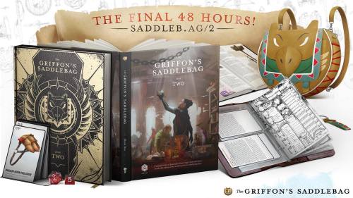 the-griffons-saddlebag: ⏳ It’s the final 48 hours of the campaign for Book Two on Kickstarter!