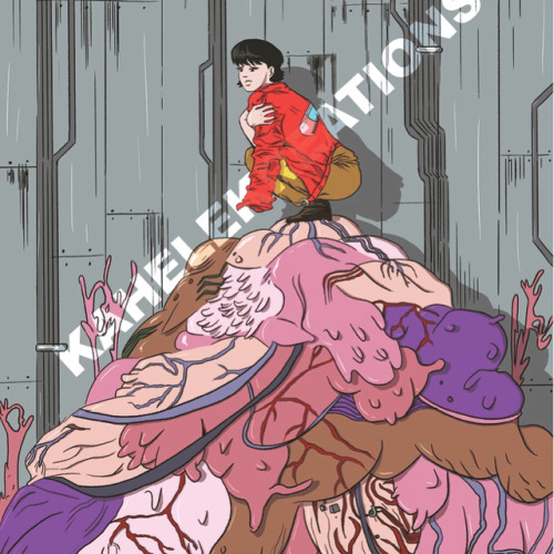 Finally Finished My #akira Print! Unfortunately Instagram Is Not The Best Place To Showcase It So You