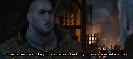 Fuck Your Feels, Witcher [3 Of ?] Geralt Turn Around.
