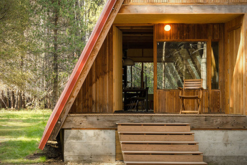 archatlas: Yosemite A-Frame That cabin and the massive granite walls begging to be climbed are in ou