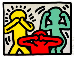 keithharingdaily:   Pop Shop III, 1989 Keith