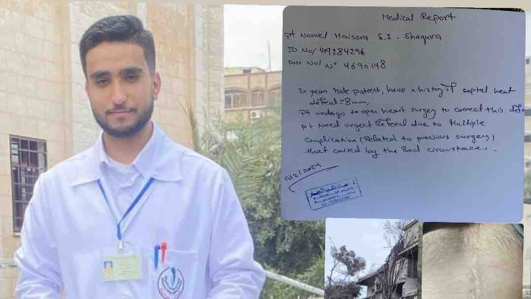 Donate to There is no time left to save Maysara's life, organized by Mahmoud Shaqura