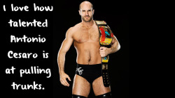 wrestlingssexconfessions:  I love how talented