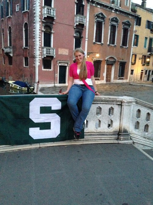 Our Spartans have been busy conquering the world! Sophomore beater Lauren Kelley just got back from 