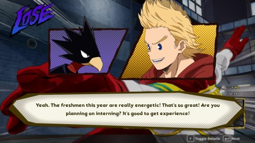 Tokoyami's Interactions With Other Students (all Scenarios)