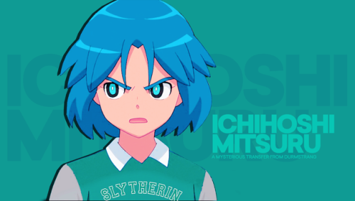 ★ Inavember 01  |  @inazuma-hpau​  ★ →  Ichihoshi Mitsuru→ Position: ??A mysterious new transfer stu