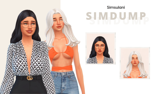 SIMDUMP - Amy &amp; Elena -  • You can use them as you wish• Do not claim them as