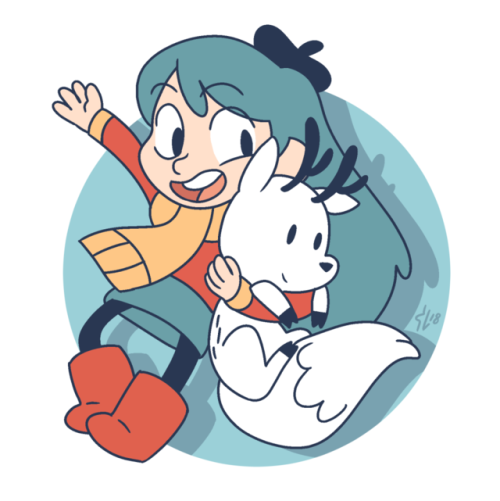 started watching hilda on netflix. its a really charming show!