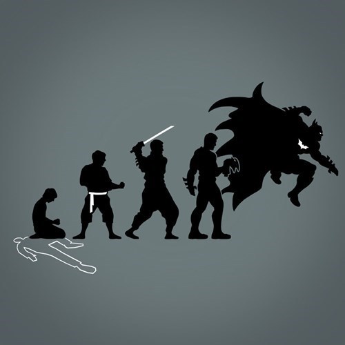 memesymamas:  No recuerdo el momento en que Batman fue Jedi.