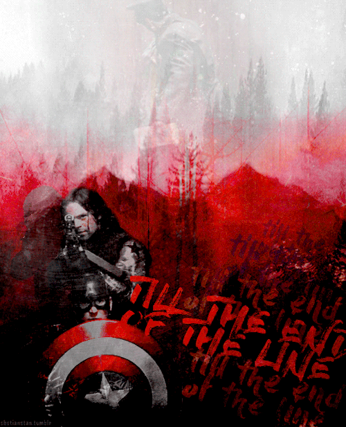 sbstianstan:I’m with you till the end of the line