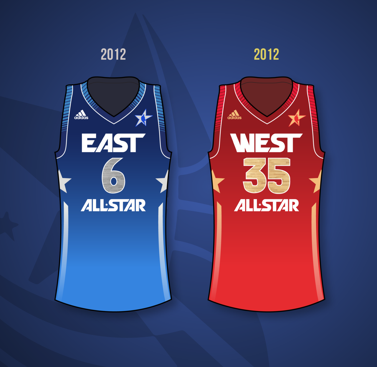 2012 nba all star jersey