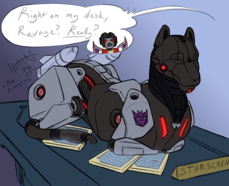lethita-ismer:  Holiday Gift Sketch #3 - A “kittyloaf” Ravage for Anonymous BAKING