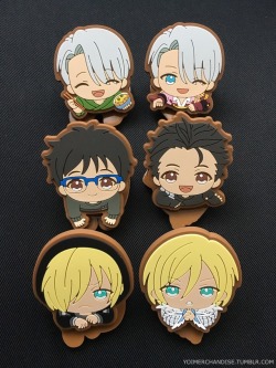 yoimerchandise:  YOI x Nokkari Rubber Clips