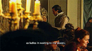 latristereina:Francis I and Anne Boleyn in Calais part 1 -> The Tudors S02E02requested by a frien