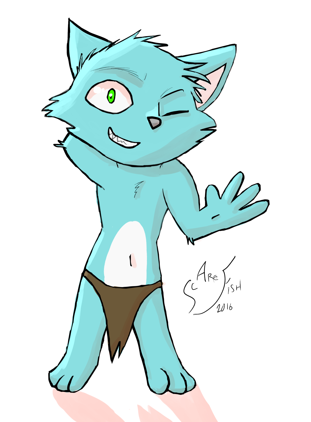 I decided to go back and draw Medirby as well.~ I wish I was better at drawing yordles