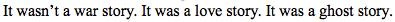 stevebucky:richard siken // tim o’brien // david foster wallace