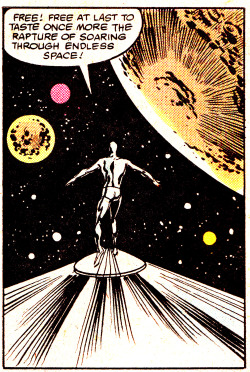 jthenr-comics-vault:  Silver Surfer Vol. 2, #1 (June 1982)Art by John Byrne &amp; Tom PalmerStory by John Byrne &amp; Stan Lee 