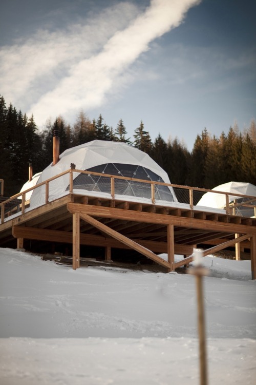 beuysandgirls:  Whitepod Resort Switzerland 