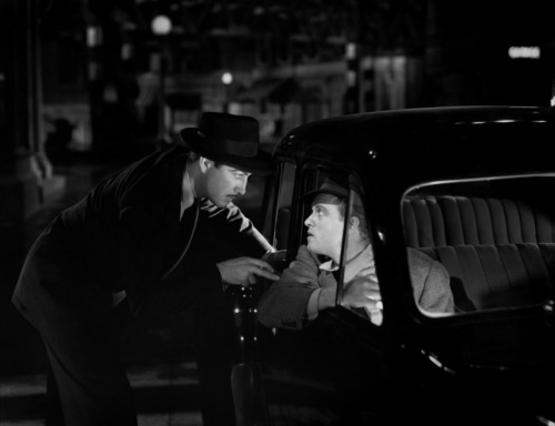 Some Favorite Films Noir:Johnny Eager (1941, Marvin LeRoy; Robert Taylor and Van Heflin pictured)Thi