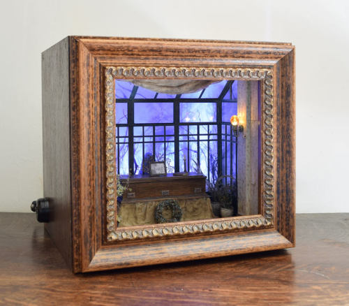 sosuperawesome:Shadow Boxes by Chimerical Reveries on Etsy