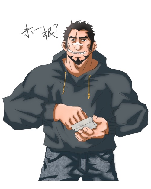 bara-detectives:  art by 星塵   (Stardust). Didn’t know he did some adorable fan art of Takeshi Matsu’s “Beast” Daisuke Takefuji from “My Beast”. Source: http://www.pixiv.net/member_illust.php?mode=medium&illust_id=31854404