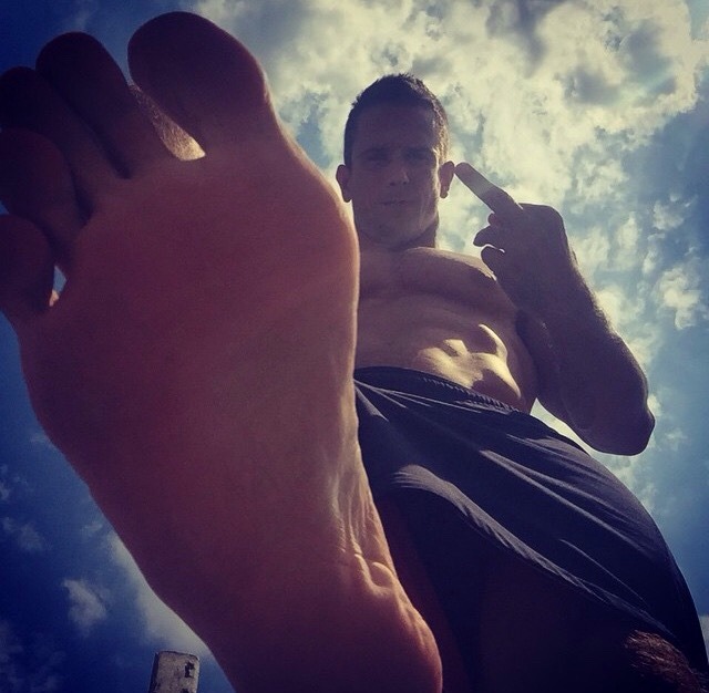 Bound guys feet