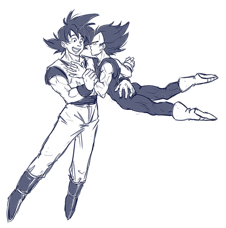mosheneira:  Dragon Ball Z - LOG 1 | フダシック [pixiv] http://www.pixiv.net/member_illust.php?mode=medium&amp;illust_id=43777796