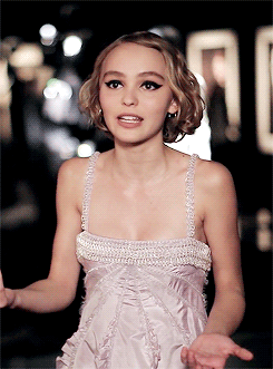 A Bunch of Gif Hunts — Lily-Rose Depp gif hunt
