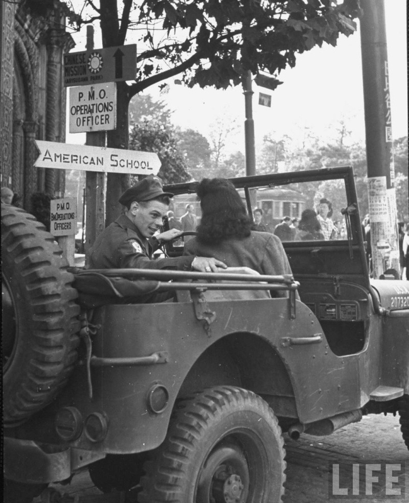 vintageeveryday:Against Occupation Regulations — Pictures of US soldiers dating
