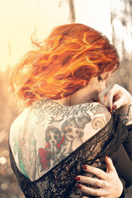 redheadandtattoos:  💚