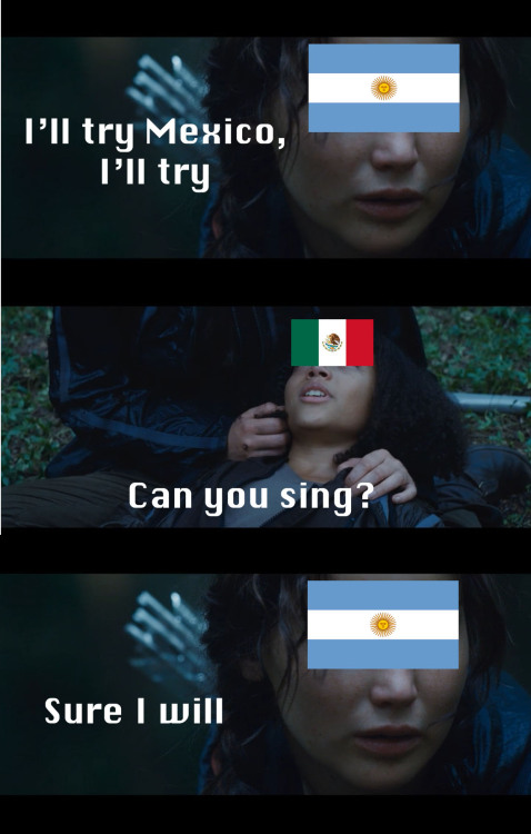 notfunnynotcool:  World cup as the hunger games, waiting to see who will win the world cup!!!!