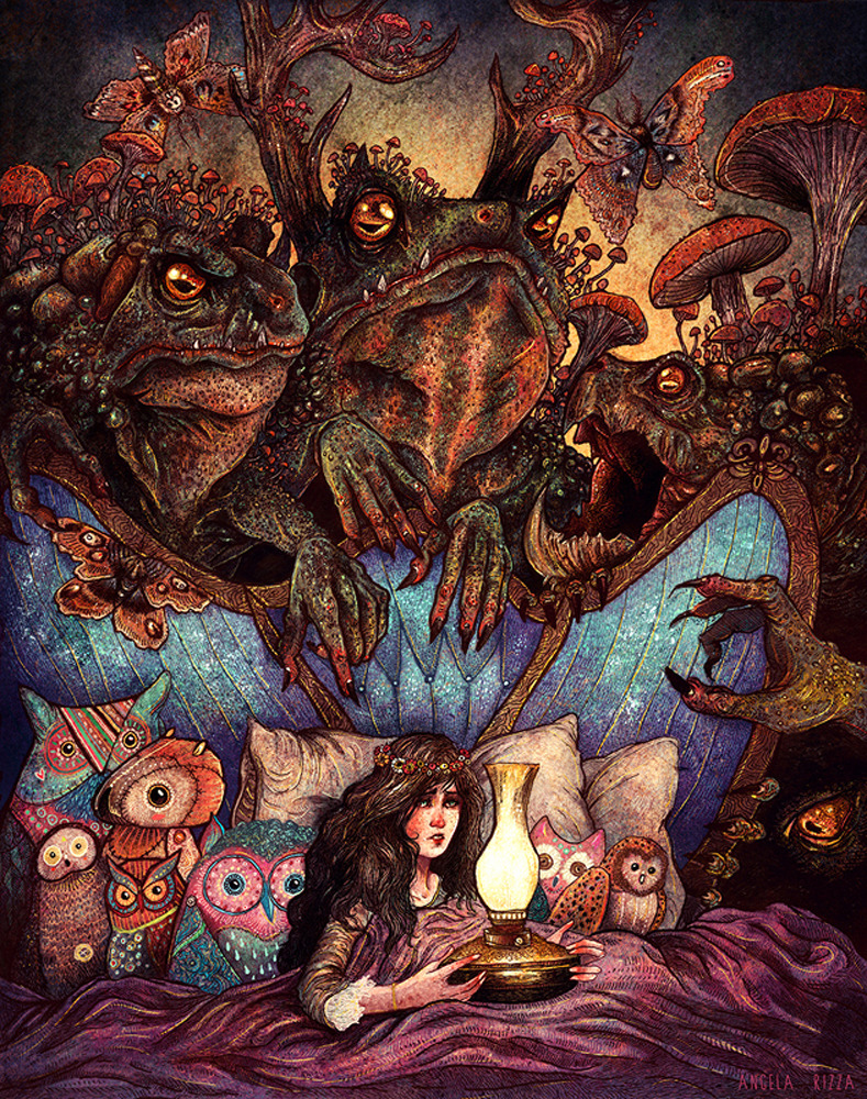 theartofanimation:  Angela Rizza  -  http://angelarizza.tumblr.com  -  https://www.facebook.com/AngelaRizzaIllustration 