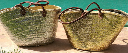 Two Straw Bags //TimitarBoutique