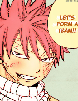 hikaritsu:  Fairy Tail Week | Day 5 ↳ Ultimate Team [Original Team Natsu]