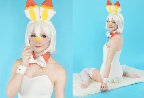 Porn photo love-cosplaygirls:  Scorbunny cosplay from