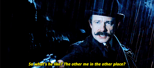 frodosams:Time you woke up, Sherlock. I’m a story teller, I know when I’m in one. Of course. Of cour