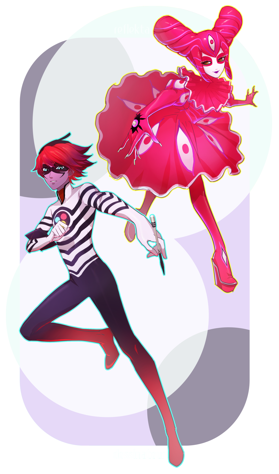 avodkabottle:  Watched the latest episode several times! Had to draw Reflekta out.My