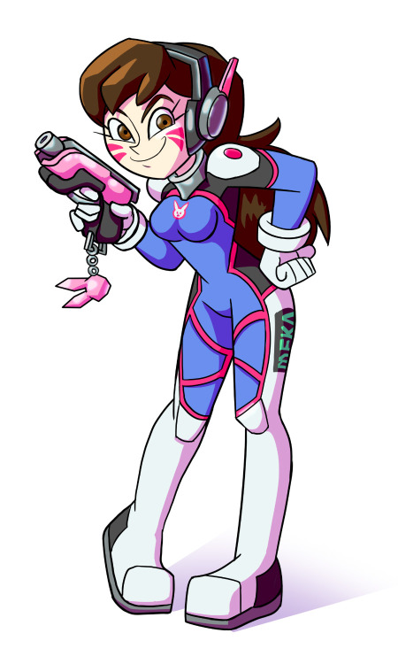 lazuliro:  D.Va Online!D.Va was way overdue!More Overwatch fan art here!