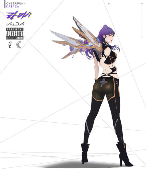 thecollectibles: CYBERPUNK K/DA by Park JunKyu