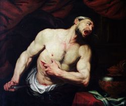 The Death of Cato of Utica. 1655-76. Giovanni