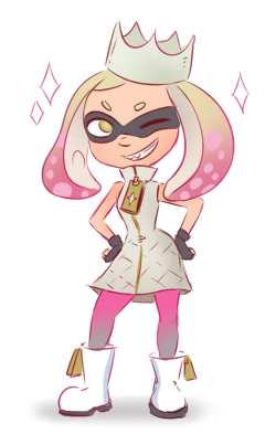 Pearl from Splatoon, commissioned by one