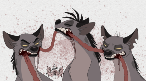 Bowel Issues. Let Shenzi, Banzai And Ed Deal With Them... Hyena-style XD